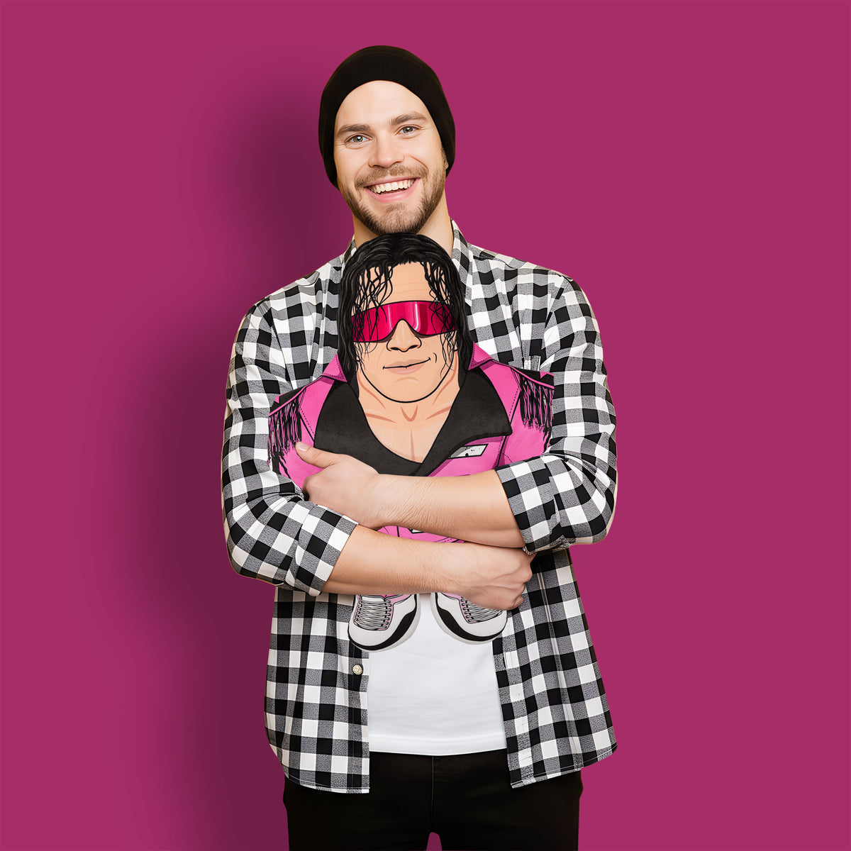 WWE Bret Hart 24" Bleacher Buddy