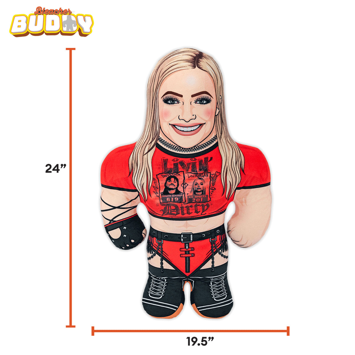 WWE Liv Morgan 24" Bleacher Buddy