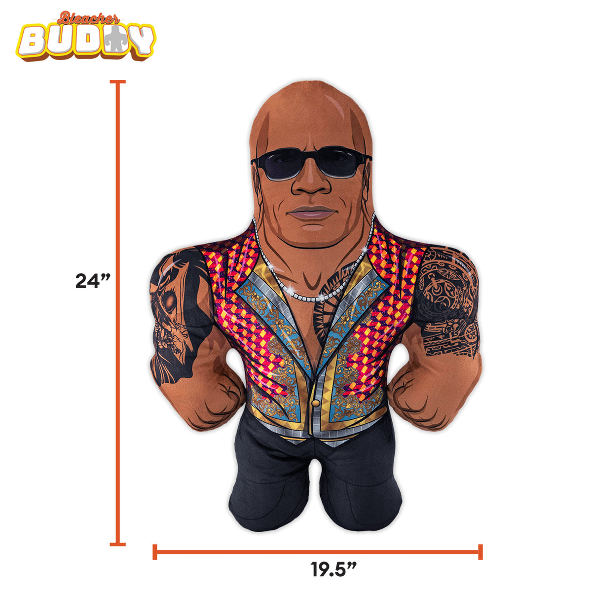WWE The Rock Final Boss 24" Bleacher Buddy