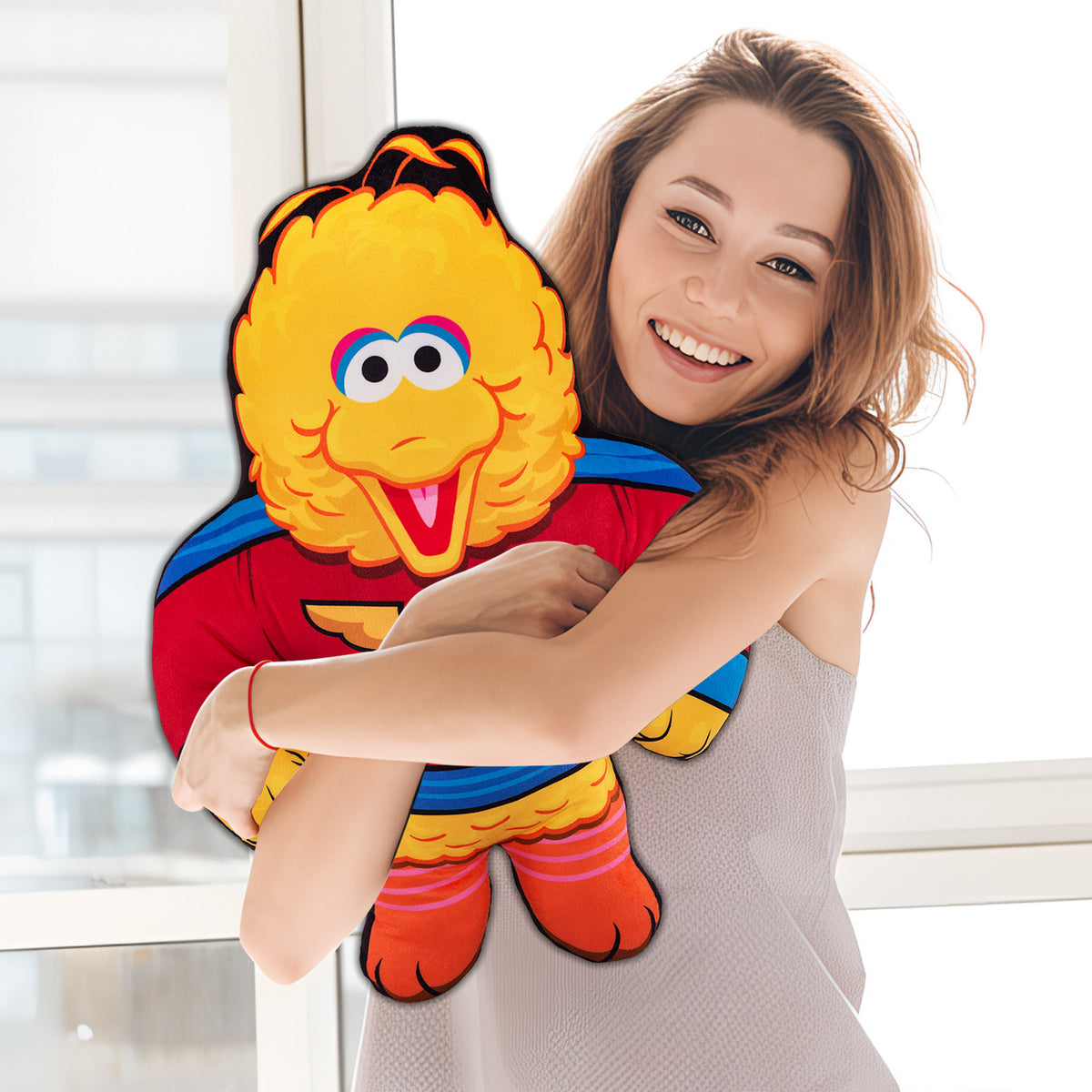 Sesame Street Big Bird Superhero 22" Bleacher Buddy