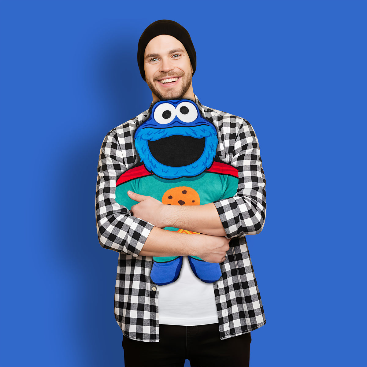 Sesame Street Cookie Monster Superhero 22" Bleacher Buddy