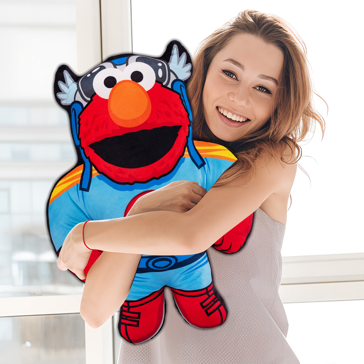 Sesame Street Elmo Superhero 22" Bleacher Buddy