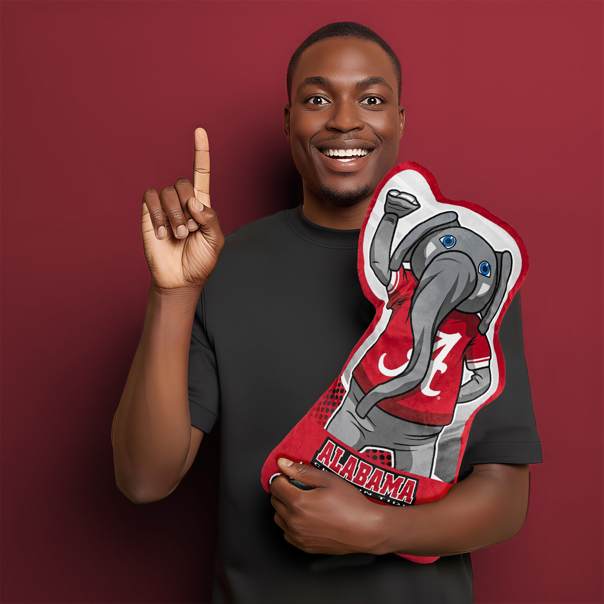 Alabama Crimson Tide Big Al the Elephant 24" Mascot Sideline Pal