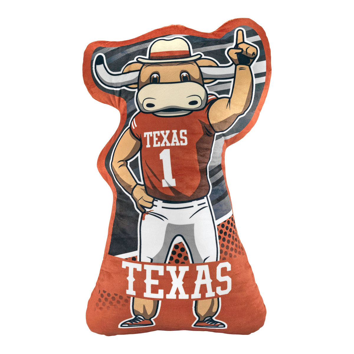 Texas Longhorns Hook &#39;Em the Longhorn 24&quot; Mascot Sideline Pal