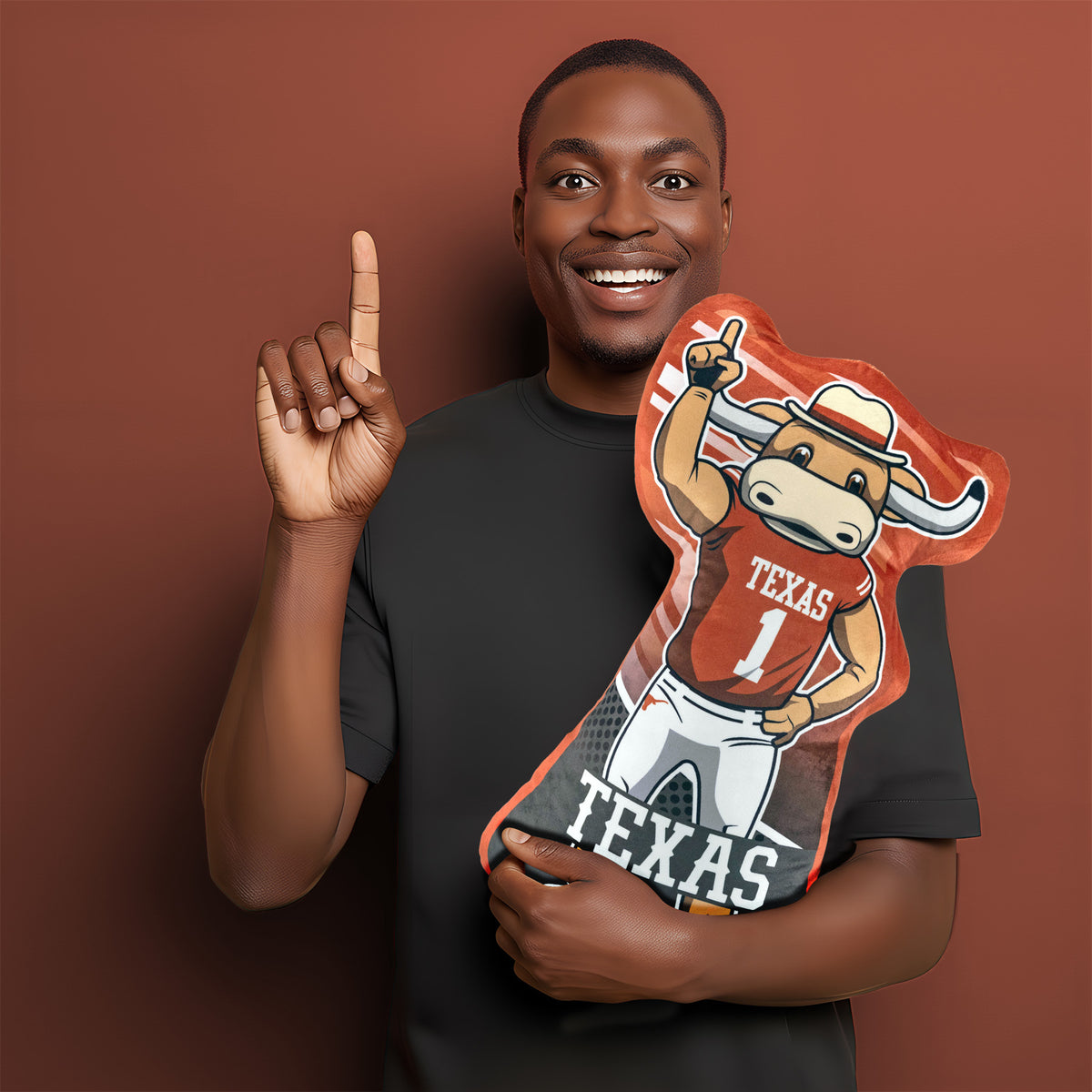 Texas Longhorns Hook 'Em the Longhorn 24" Mascot Sideline Pal