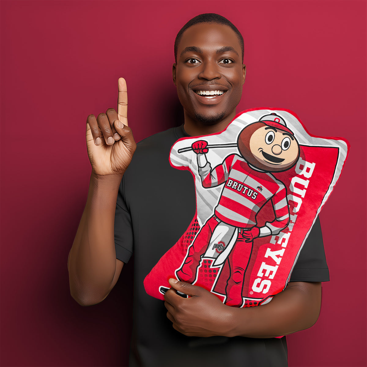 Ohio State Buckeyes Brutus  24" Mascot Sideline Pal