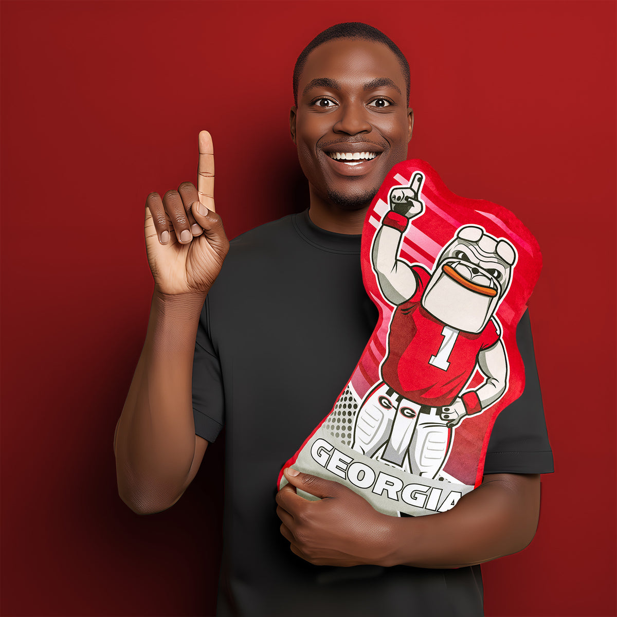 Georgia Bulldogs Hairy Dawg 24" Mascot Sideline Pal