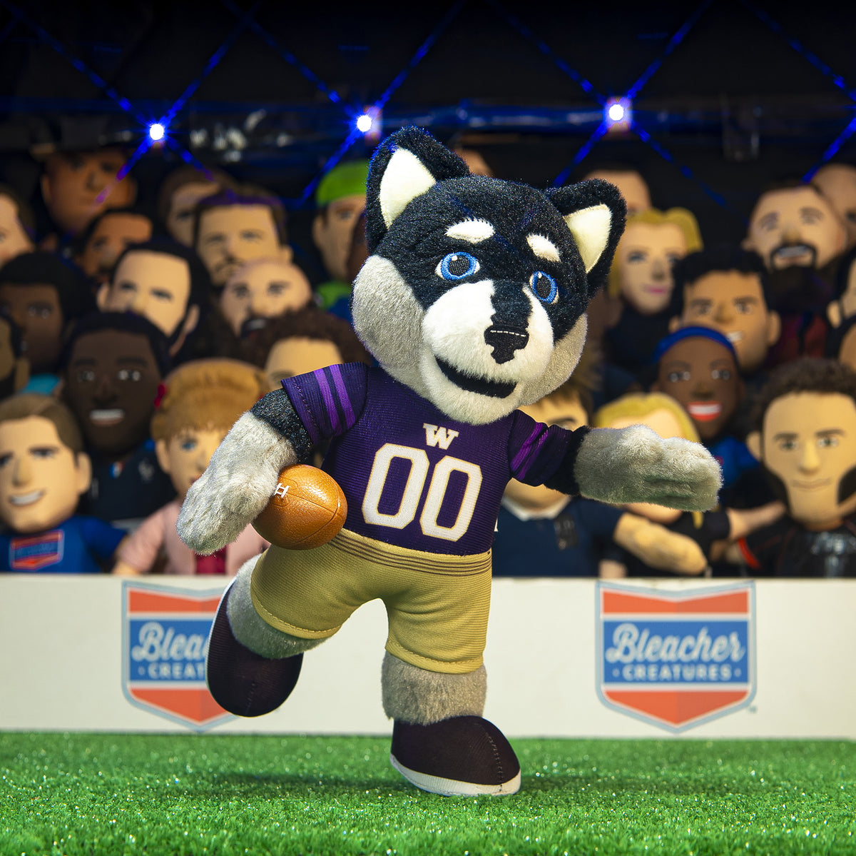 Washington Huskies Harry the Husky Mascot Plush Bundle