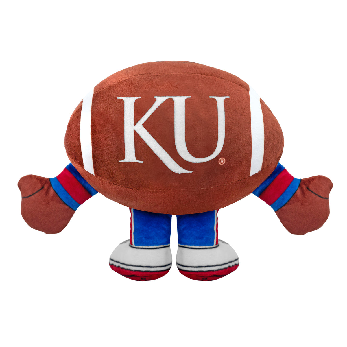 Kansas Jayhawks 8&quot; Kuricha Football Plush