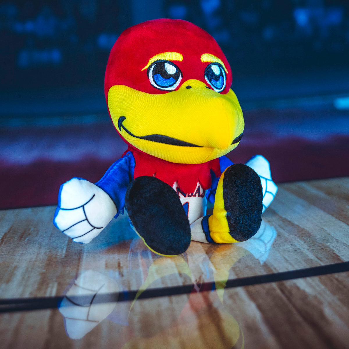 Kansas Jayhawks Big Jay 8&quot; Mascot Kuricha Plush