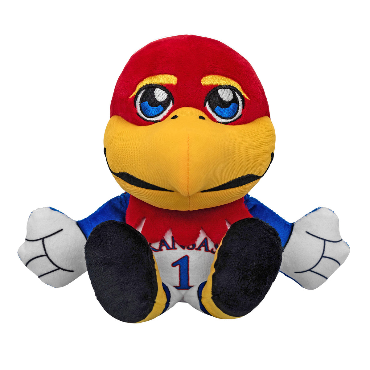 Kansas Jayhawks Big Jay 8&quot; Mascot Kuricha Plush