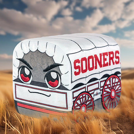 Oklahoma Sooners Wagon 6&quot; Kuricha Plush