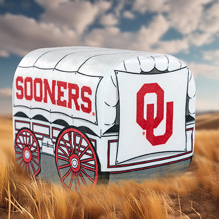 Oklahoma Sooners Wagon 6&quot; Kuricha Plush