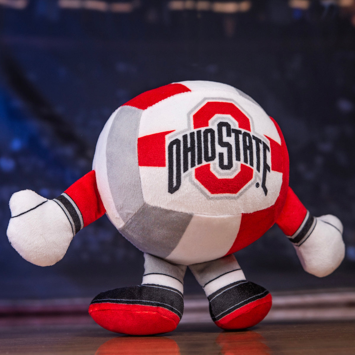 Ohio State Buckeyes 8&quot; Kuricha Volleyball Plush