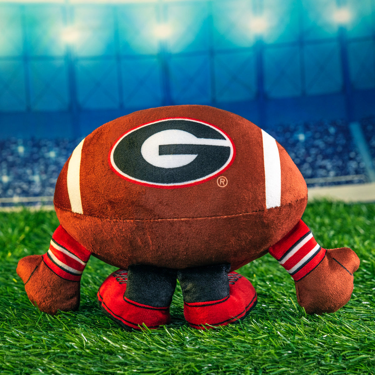 Georgia Bulldogs 8&quot; Kuricha Football Plush