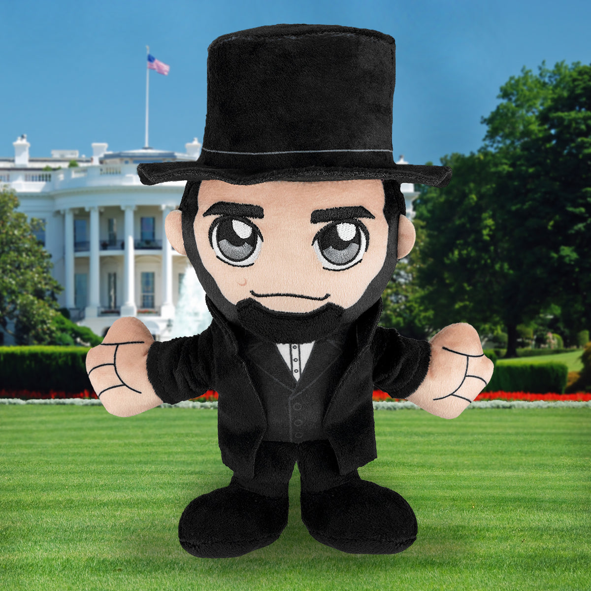 Abraham Lincoln 8&quot; Kuricha Plush