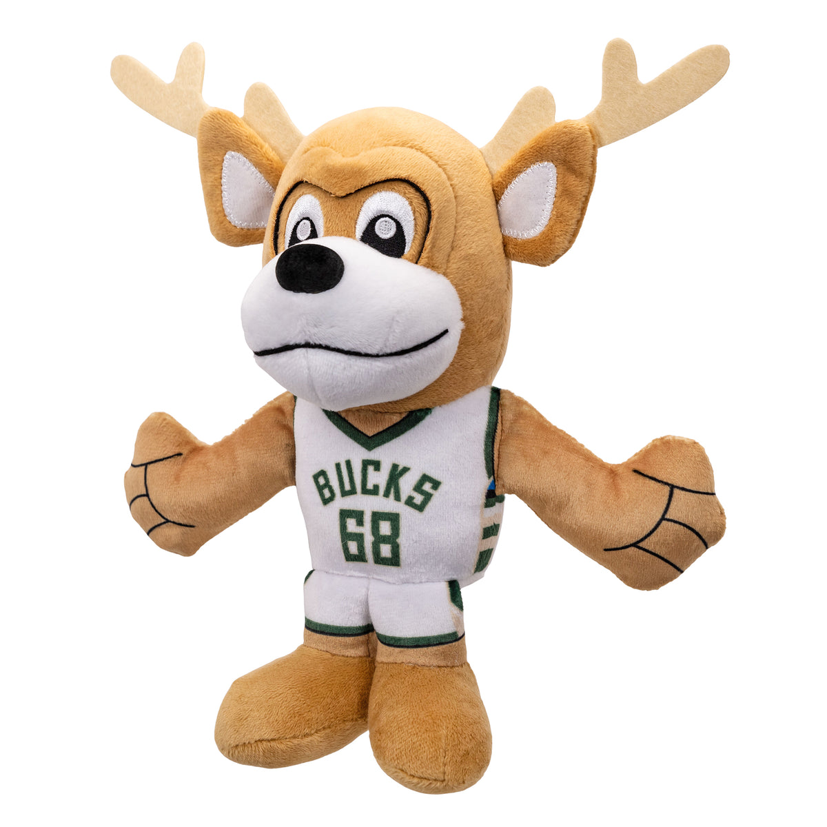 Milwaukee Bucks Bango 8&quot; Mascot Kuricha Plush (Association Uniform)