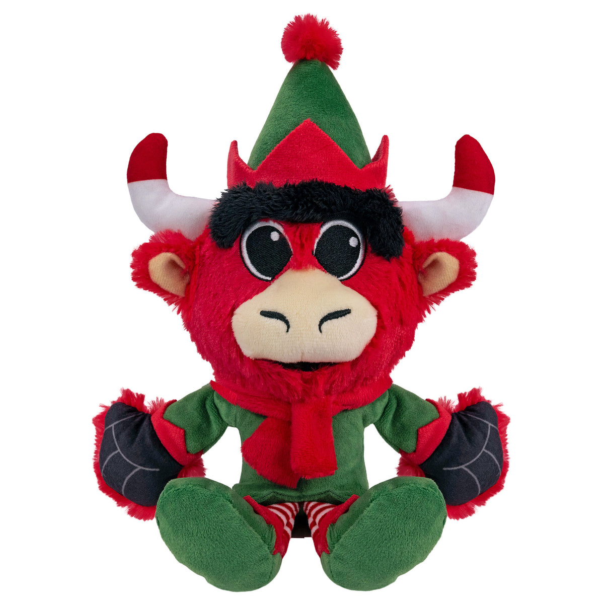 Chicago Bulls Benny Elf 8" NBA Kuricha Sitting Mascot Plush