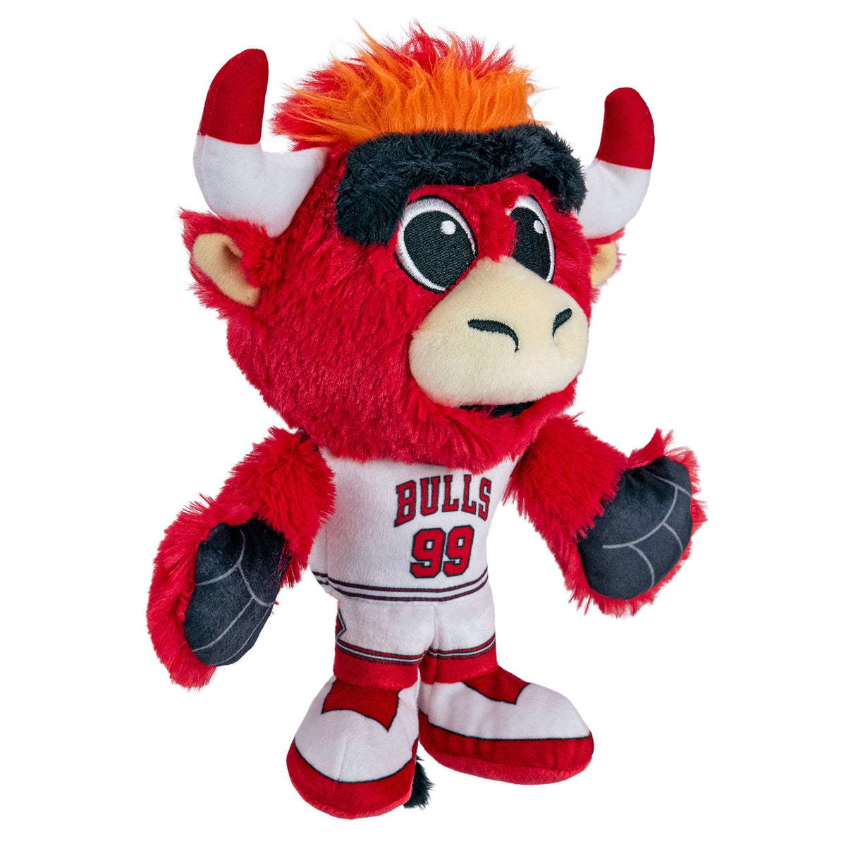 Chicago Bulls Benny The Bull #99 8" NBA Kuricha Sitting Mascot Plush