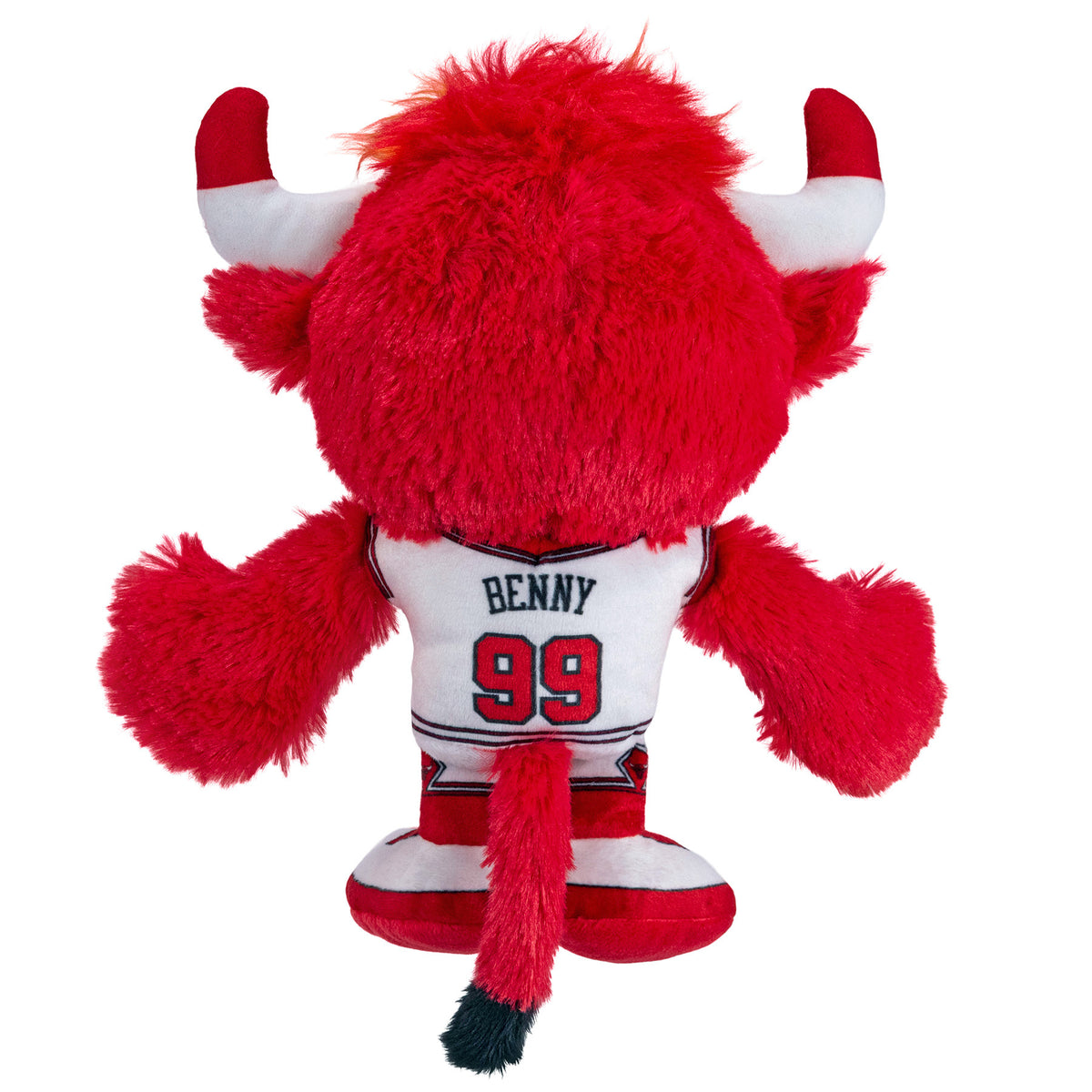 Chicago Bulls Benny The Bull #99 8" NBA Kuricha Sitting Mascot Plush