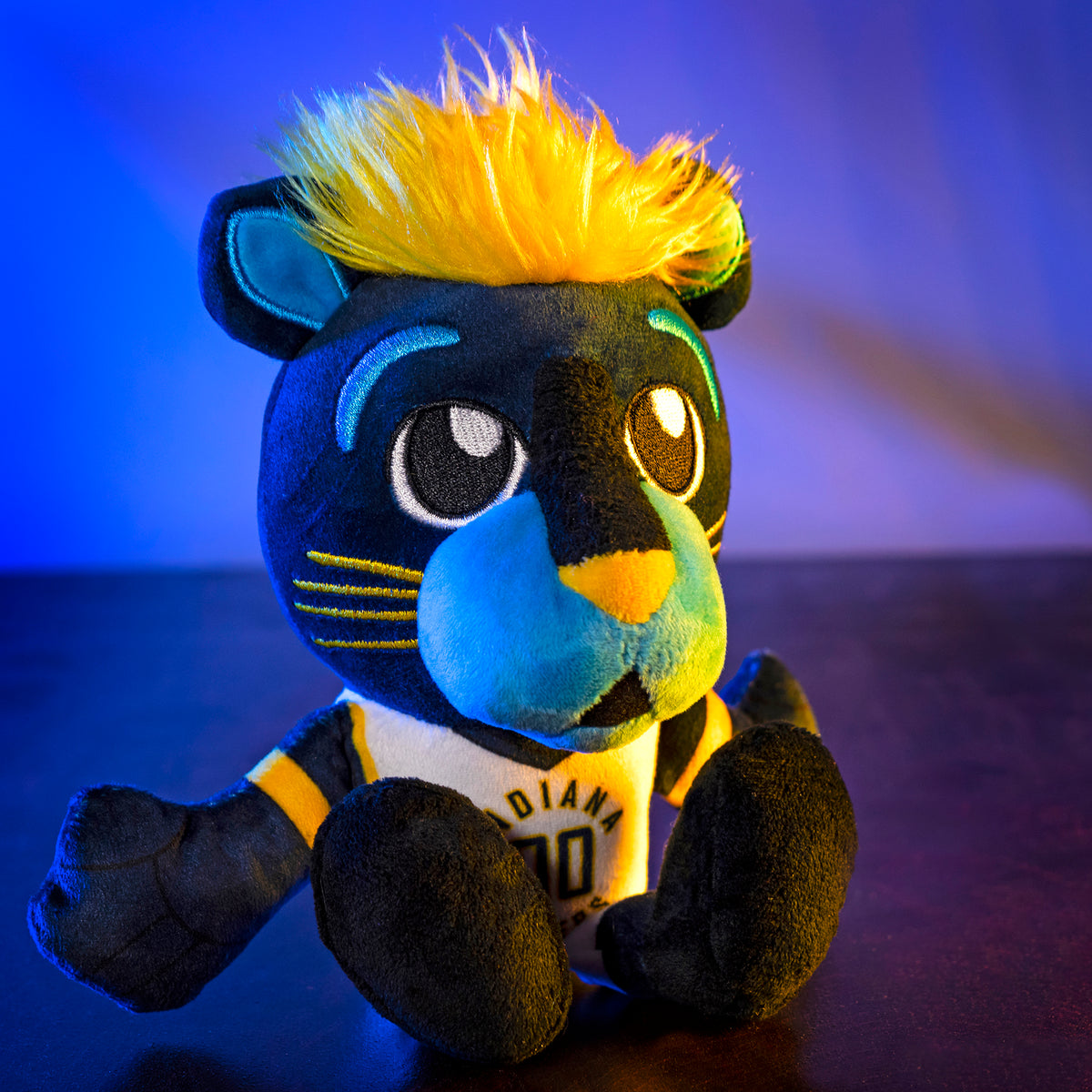 Indiana Pacers Boomer Mascot Bundle: 10&quot; Plush Figure &amp; Kuricha Plushie