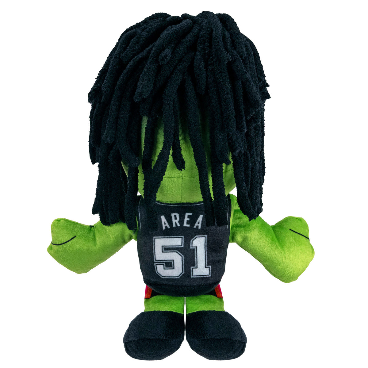 San Antonio Spurs Alien with Braids 8" NBA Kuricha Plush