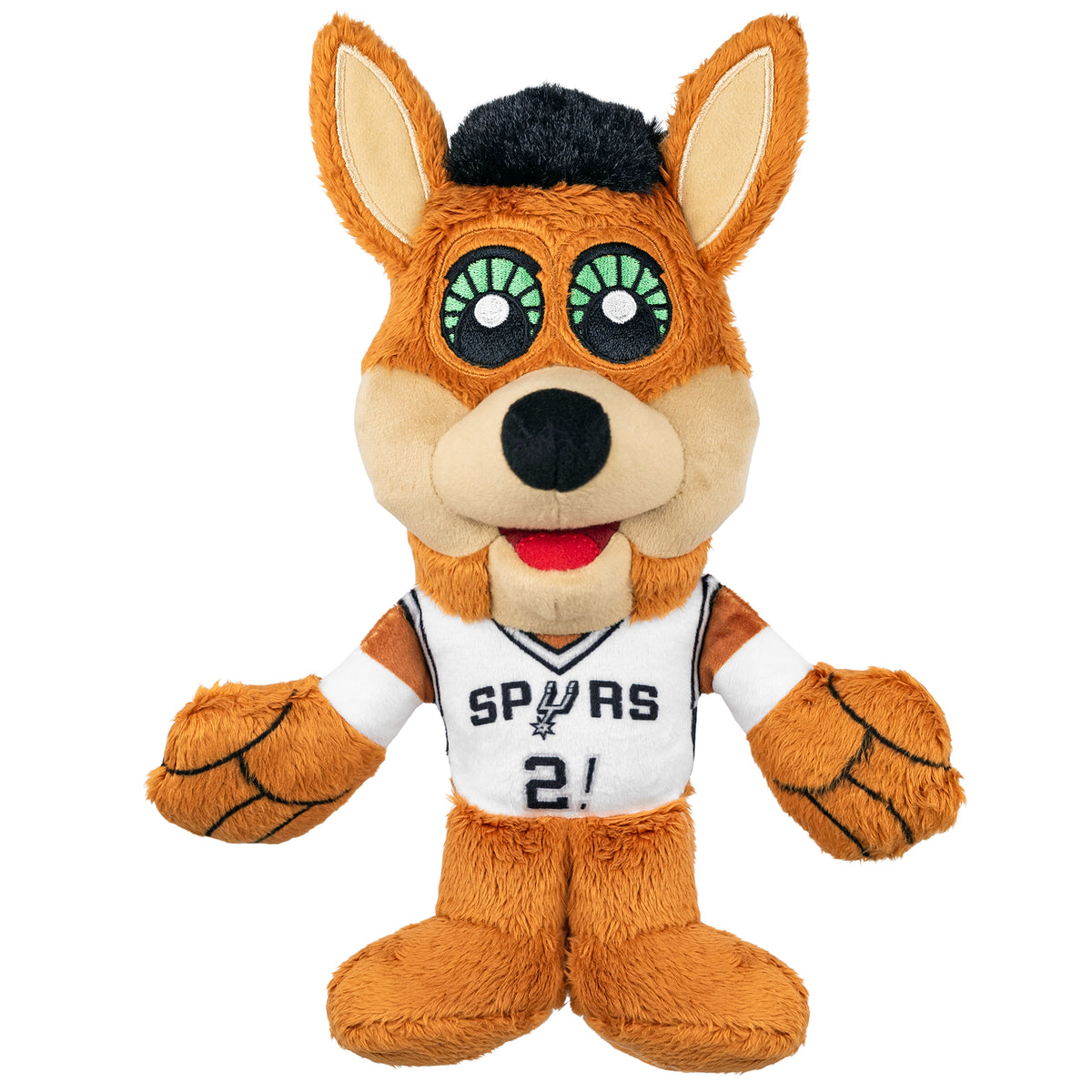 San Antonio Spurs Coyote Mascot 8&quot; Kuricha Plush (Association Uniform)