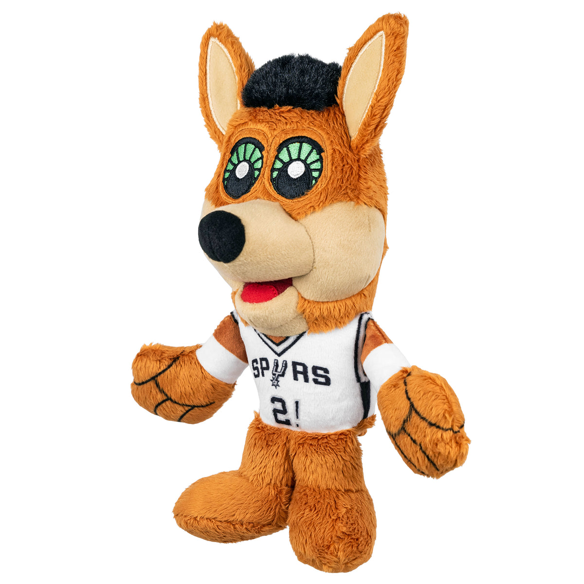 San Antonio Spurs Coyote Mascot 8&quot; Kuricha Plush (Association Uniform)