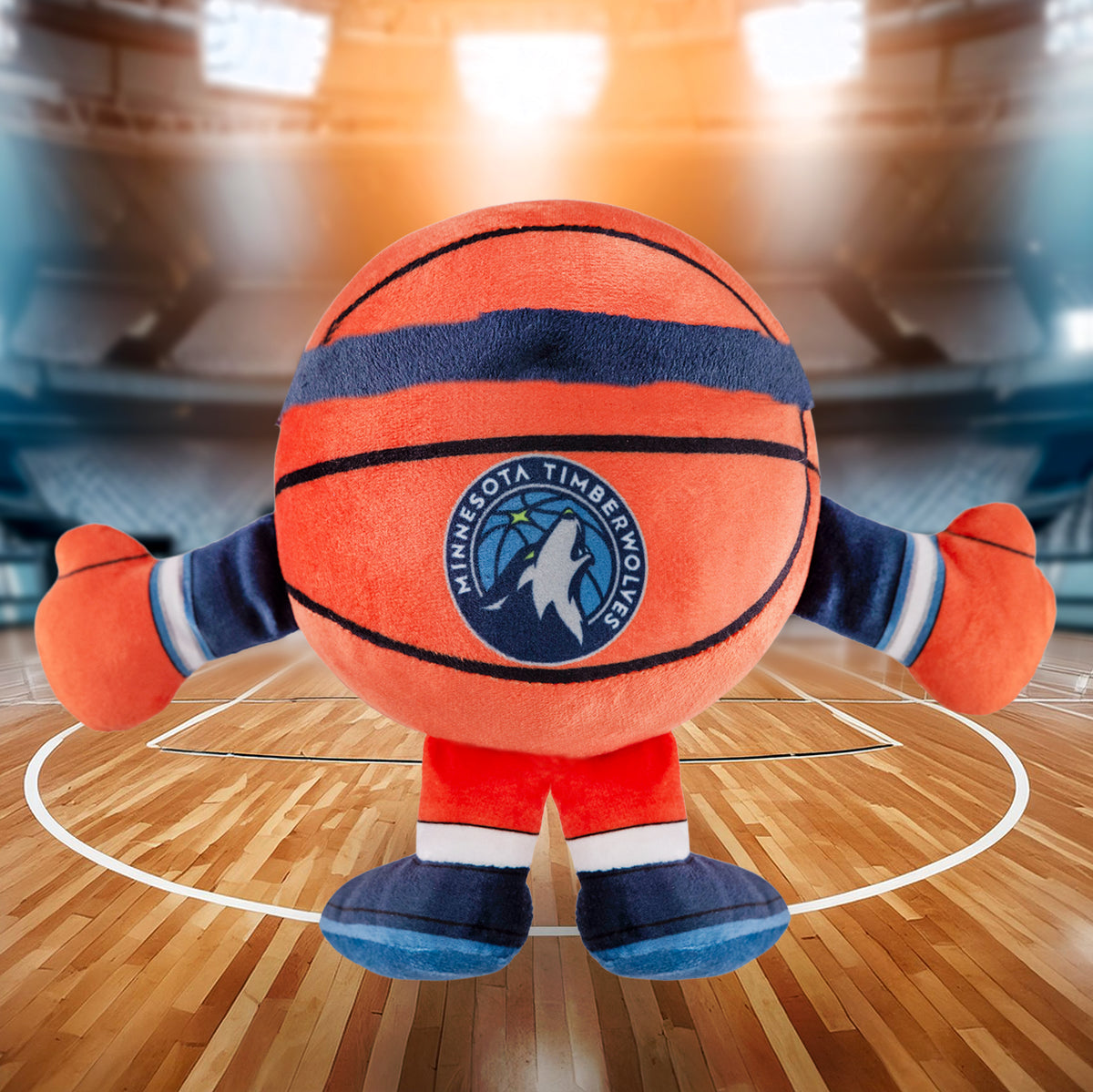 Minnesota Timberwolves 8&quot; Kuricha Basketball Plush