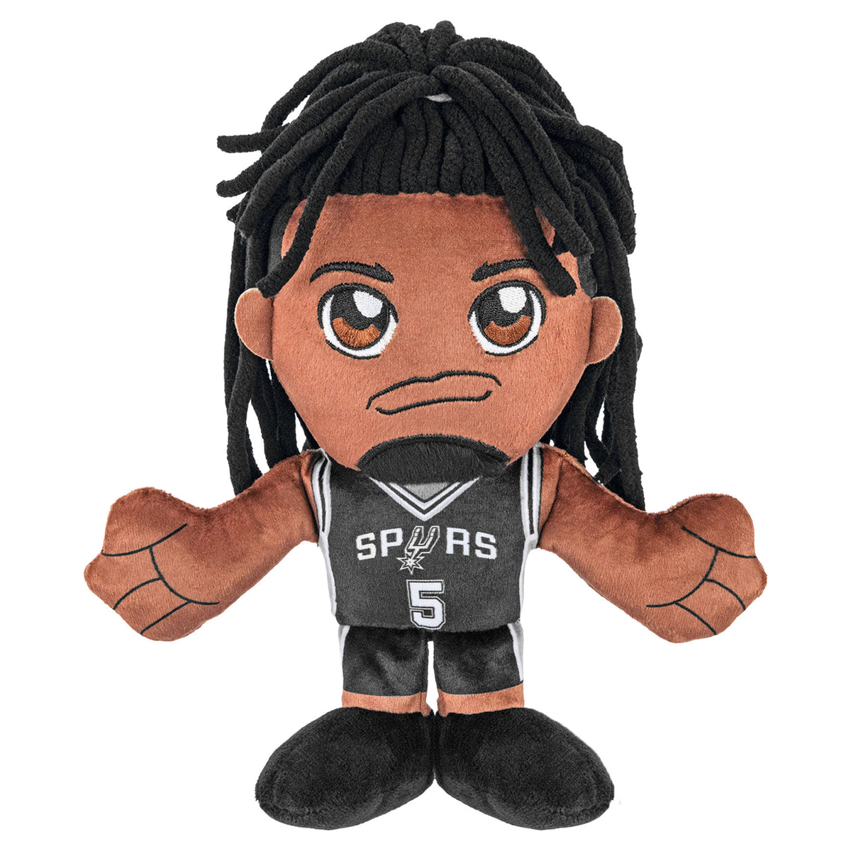 San Antonio Spurs Stephon Castle Icon Jersey 8&quot; Kuricha Plush