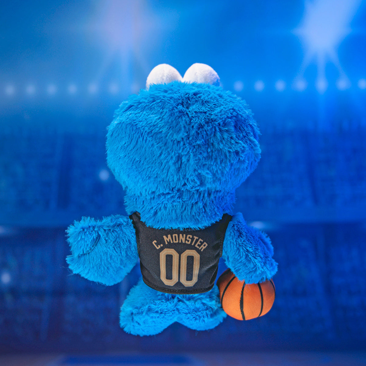 Cleveland Cavaliers Sesame Street Cookie Monster 8&quot; Kuricha Plush