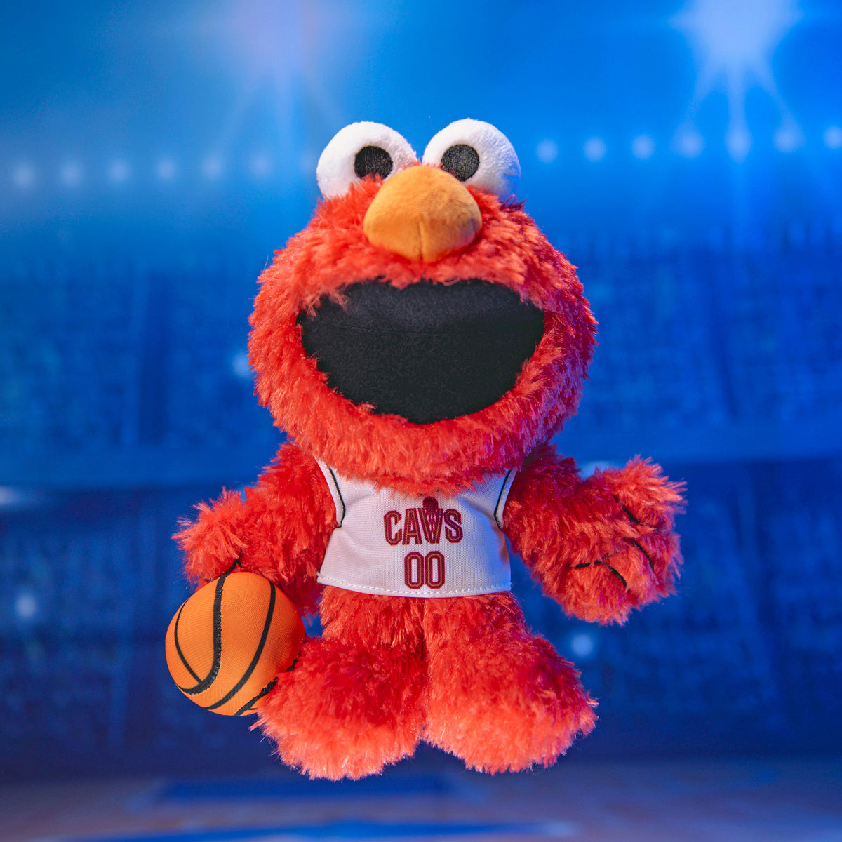 Cleveland Cavaliers Sesame Street Elmo 8&quot; Kuricha Plush