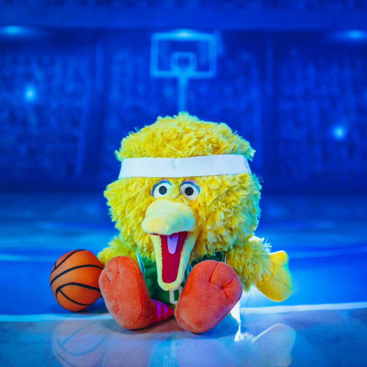Boston Celtics Sesame Street Big Bird 8&quot; Kuricha Plush