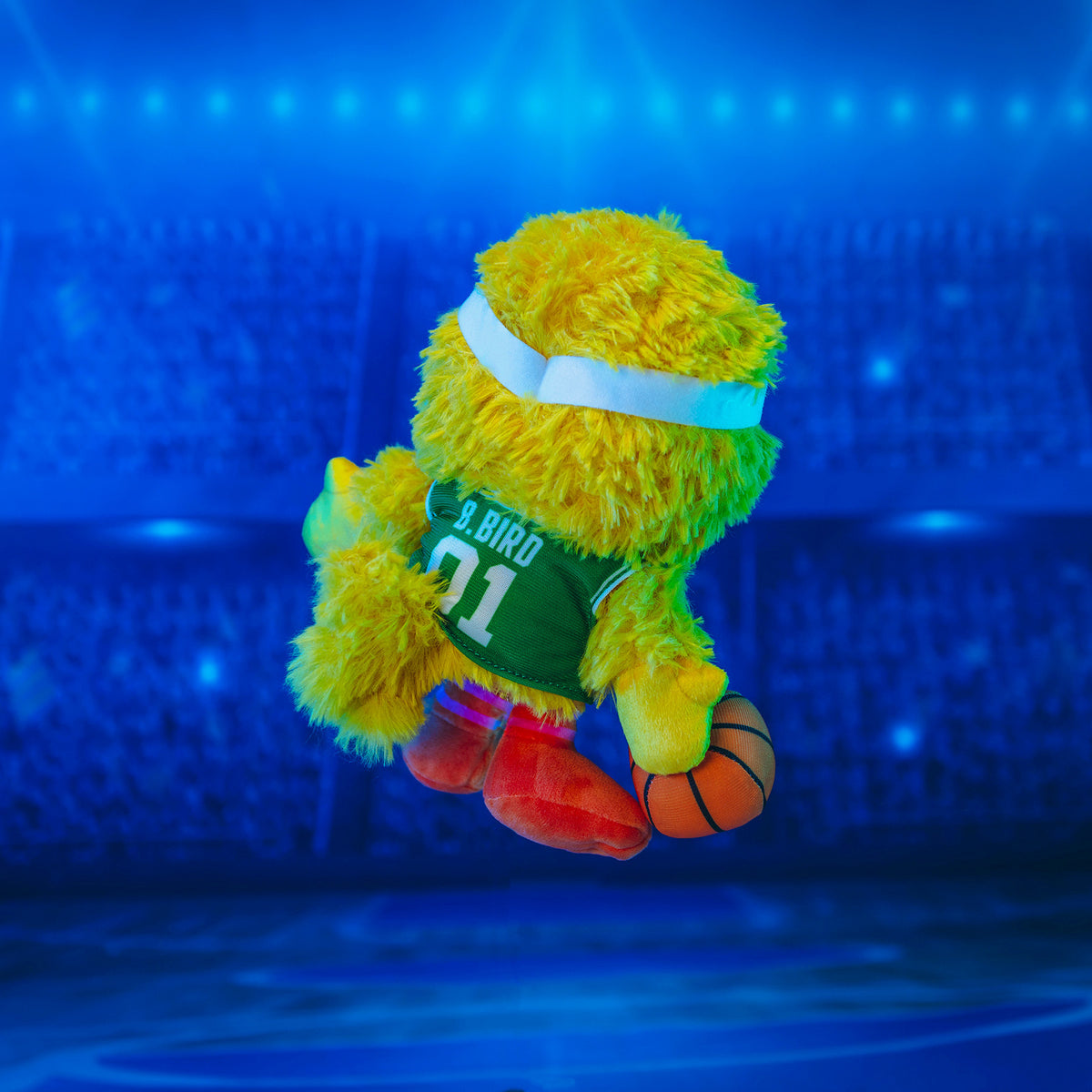 Boston Celtics Sesame Street Big Bird 8&quot; Kuricha Plush
