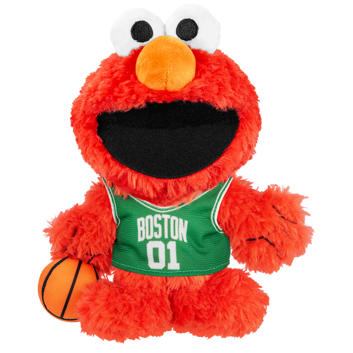 Boston Celtics Sesame Street Elmo 8&quot; Kuricha Plush