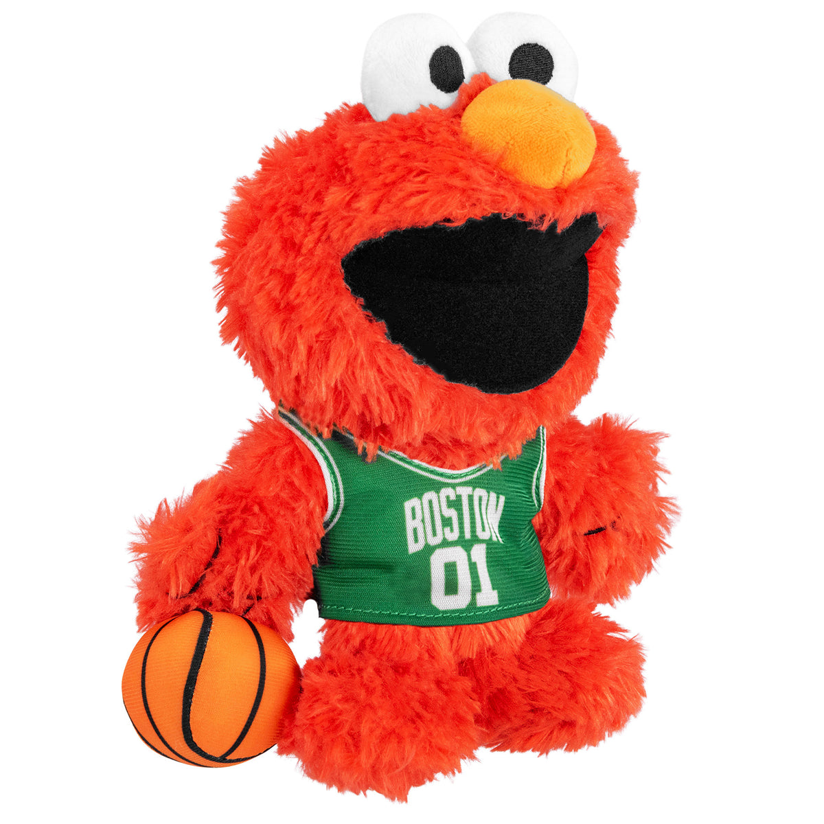 Boston Celtics Sesame Street Elmo 8&quot; Kuricha Plush