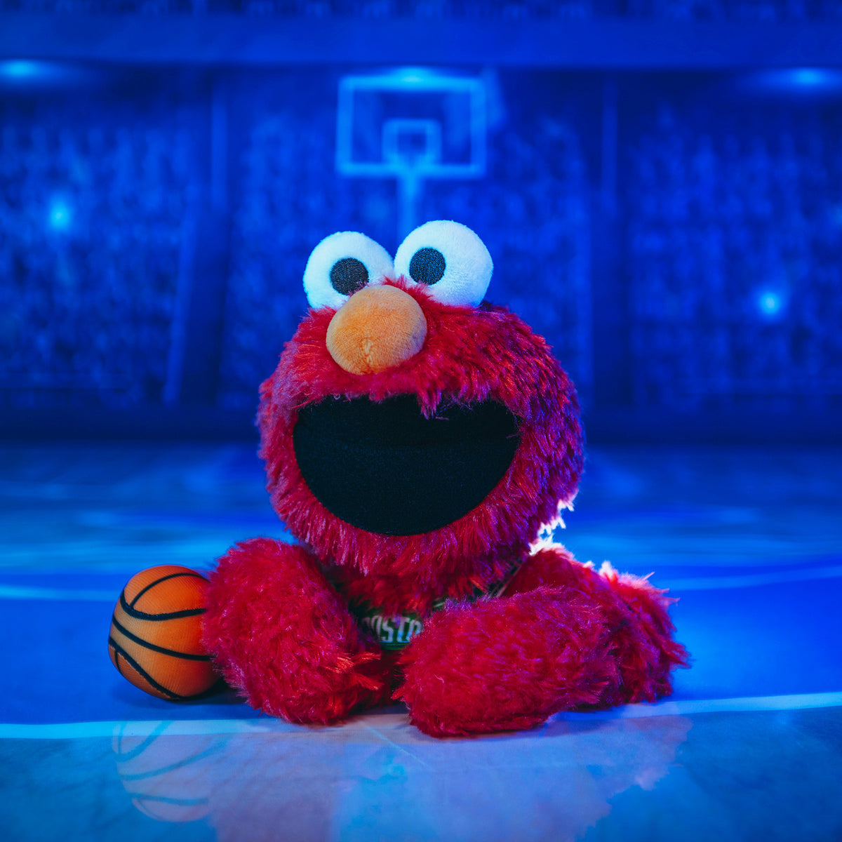 Boston Celtics Sesame Street Elmo 8&quot; Kuricha Plush