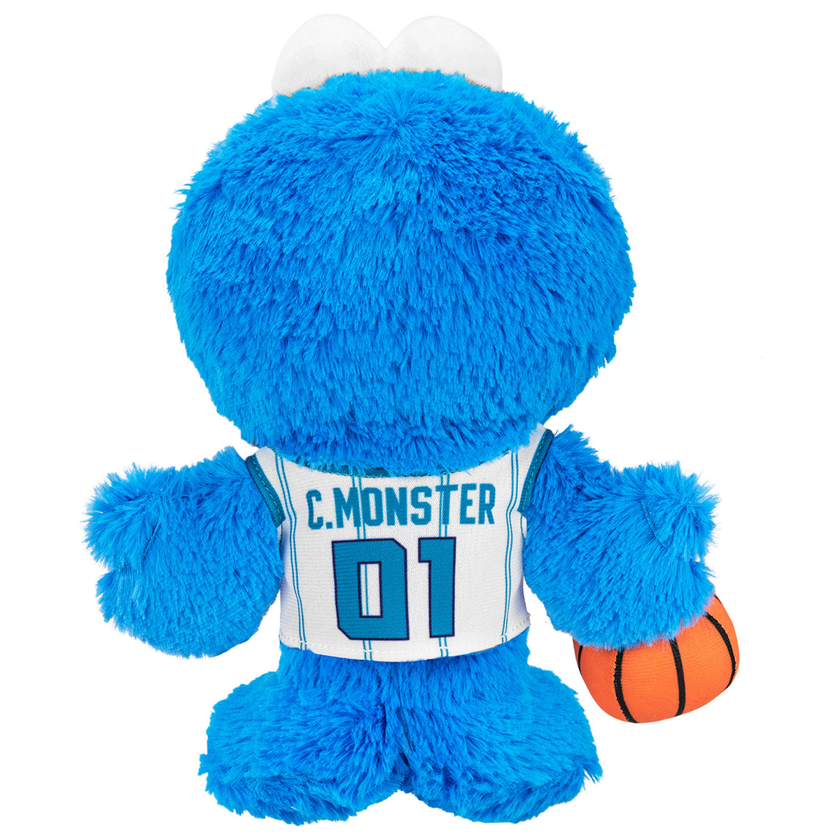 Charlotte Hornets Sesame Street Cookie Monster 8&quot; Kuricha Plush