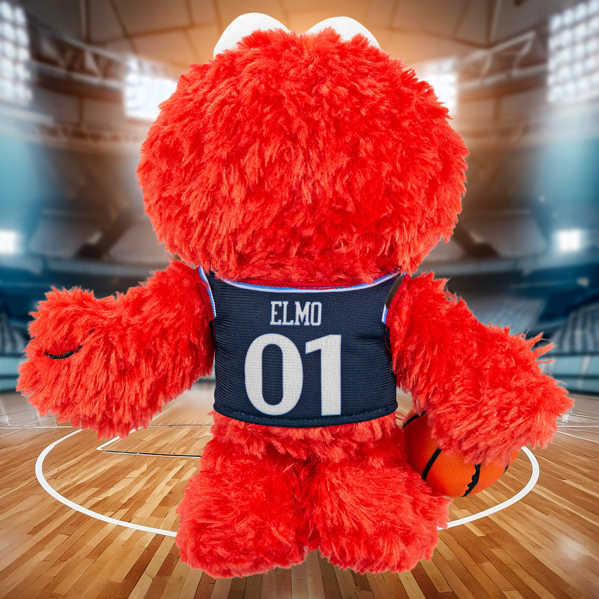 Los Angeles Clippers Sesame Street Elmo 8" Kuricha Plush
