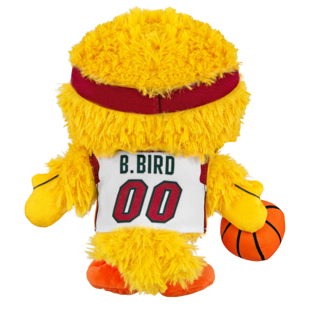 Miami Heat Sesame Street Big Bird 8" NBA Kuricha Sitting Plush