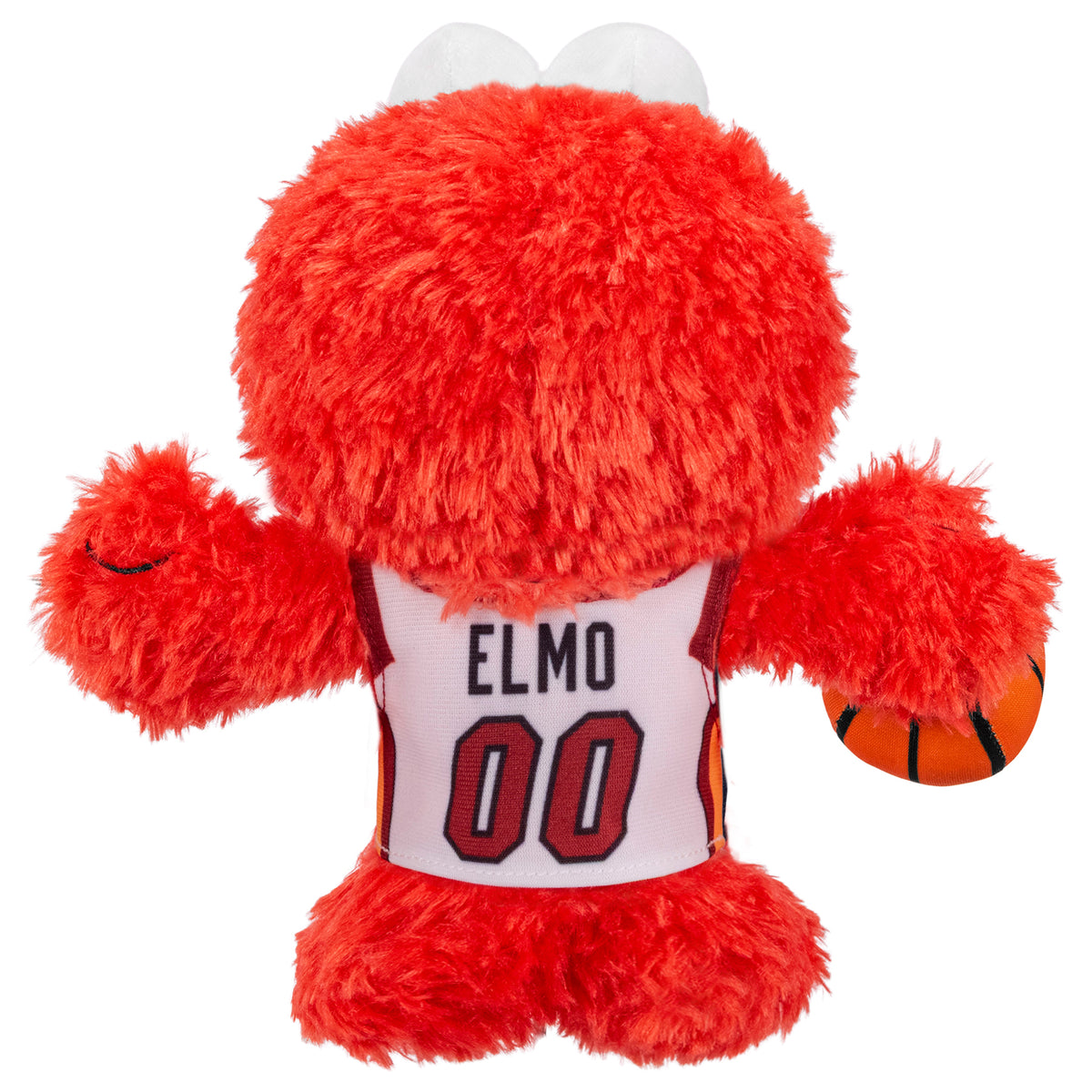 Miami Heat Sesame Street Elmo 8" NBA Kuricha Sitting Plush