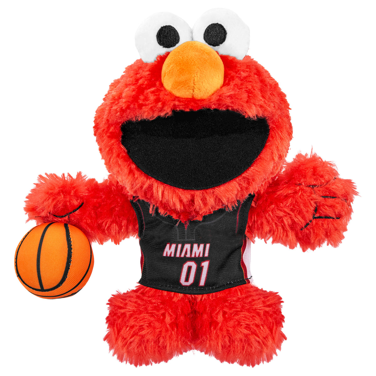 Miami Heat Sesame Street Elmo 8&quot; Kuricha Plush
