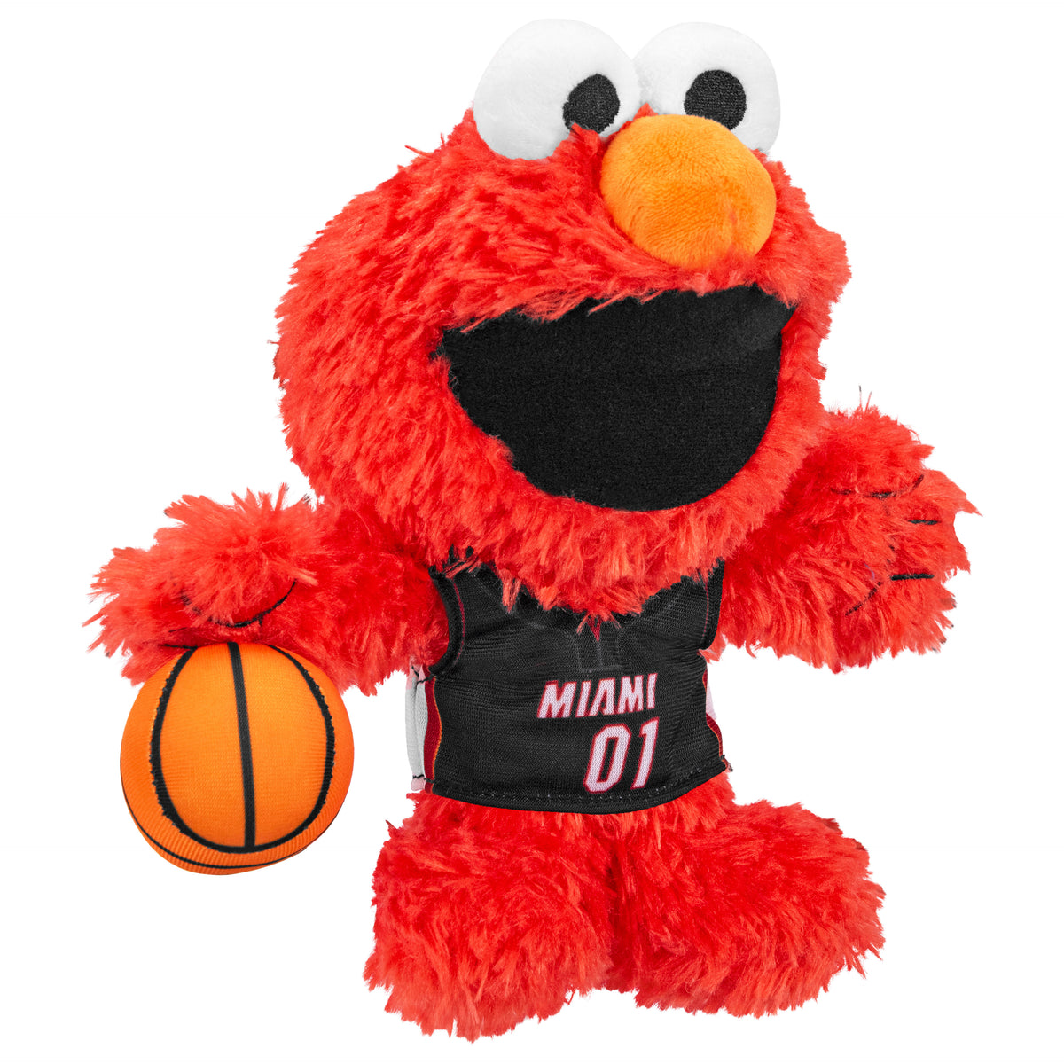 Miami Heat Sesame Street Elmo 8&quot; Kuricha Plush