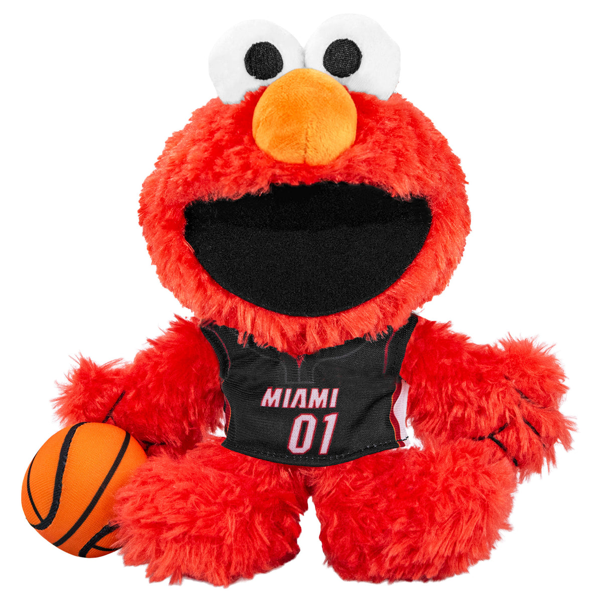 Miami Heat Sesame Street Elmo 8&quot; Kuricha Plush