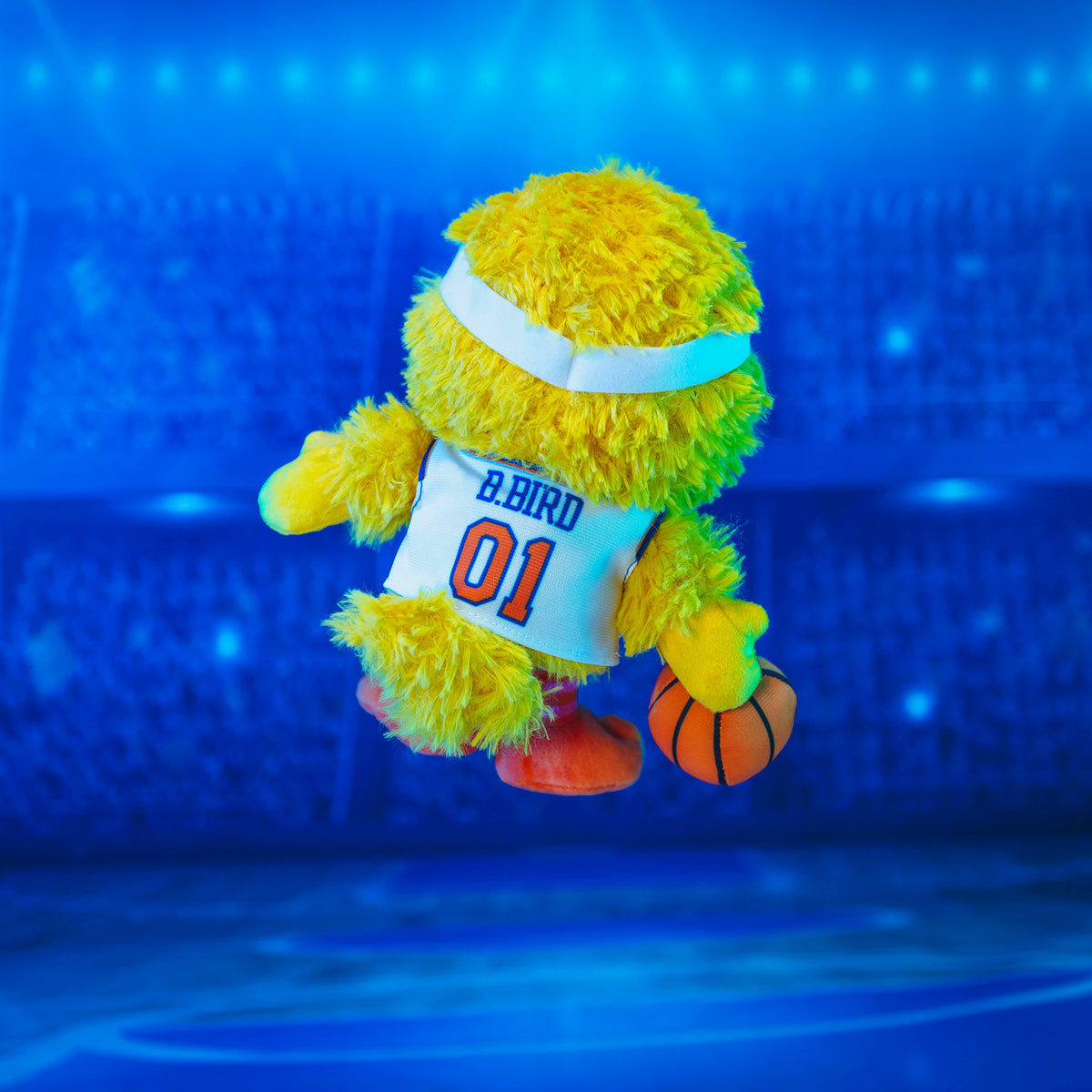 New York Knicks Sesame Street Big Bird 8&quot; Kuricha Plush