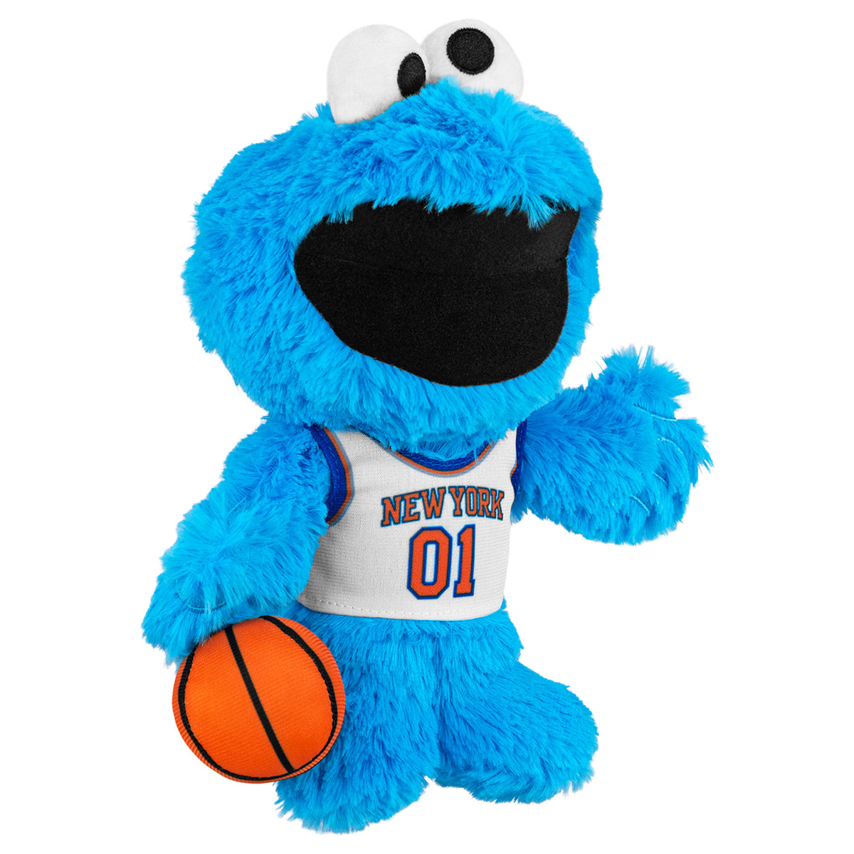 New York Knicks Sesame Street Cookie Monster 8&quot; Kuricha Plush