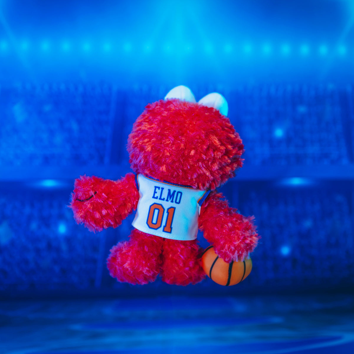 New York Knicks Sesame Street Elmo 8&quot; Kuricha Plush
