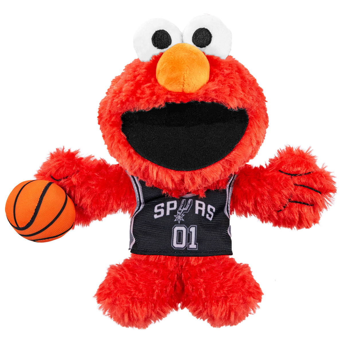 San Antonio Spurs Sesame Street Elmo 8&quot; Kuricha Plush