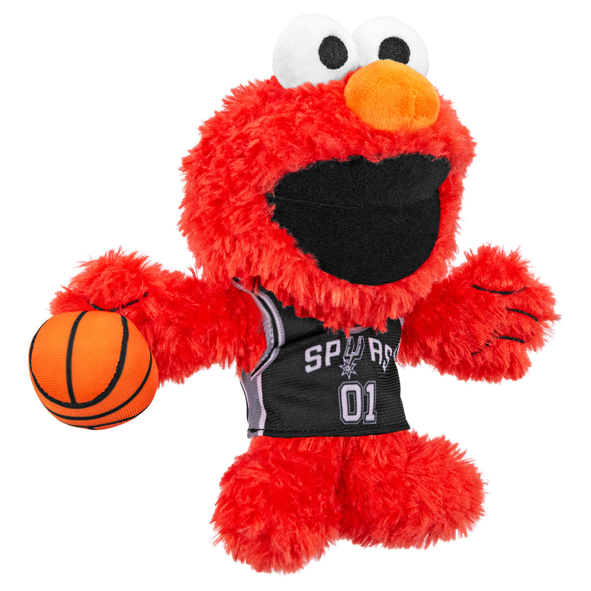 San Antonio Spurs Sesame Street Elmo 8&quot; Kuricha Plush