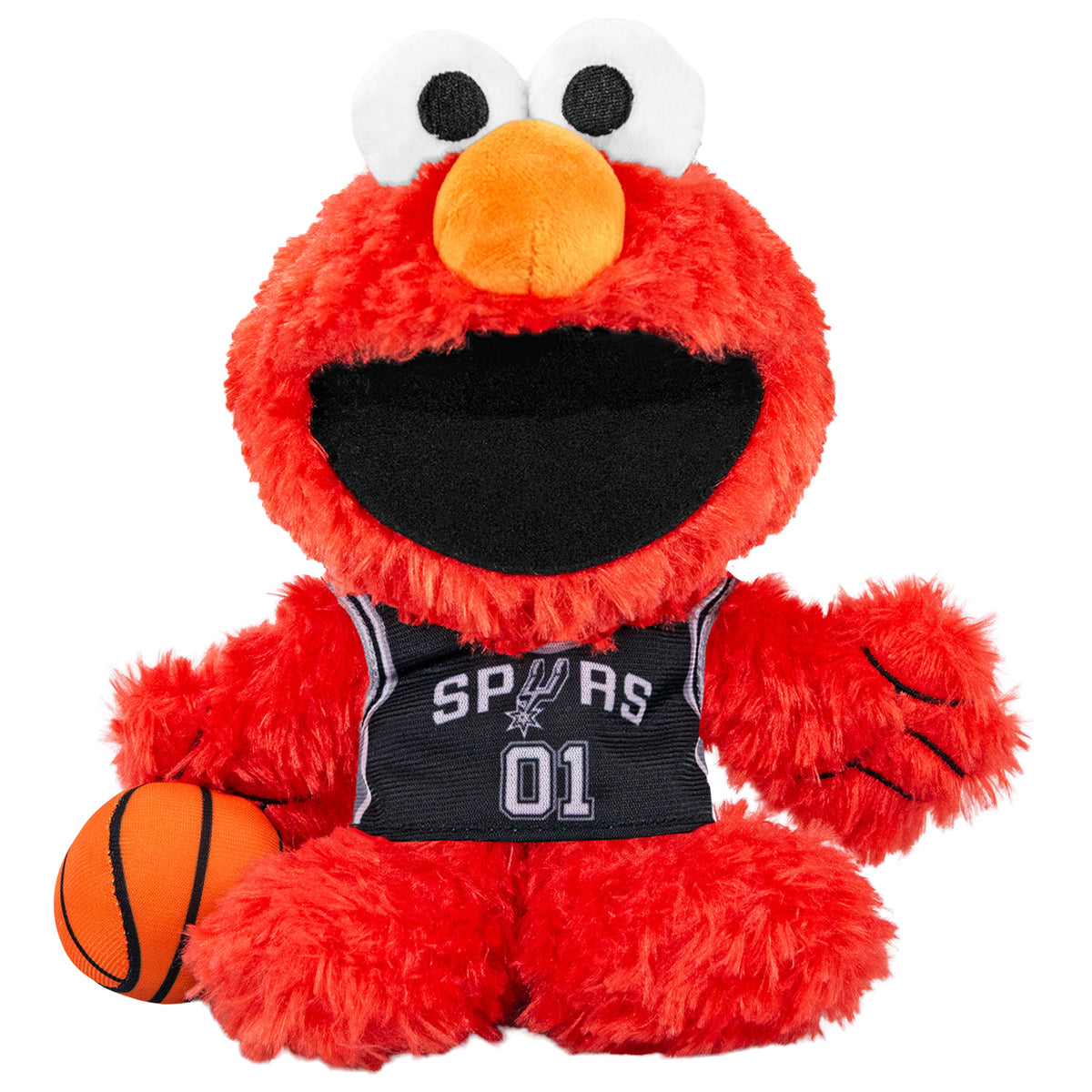 San Antonio Spurs Sesame Street Elmo 8&quot; Kuricha Plush